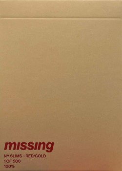 Ny Slims Red/Gold 100% Thumbnail