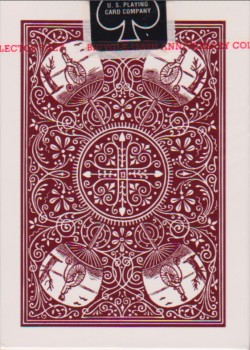 Anniversary Edition 125 Years Red [Bicycle] Uspcc by USPCC – tuck box back