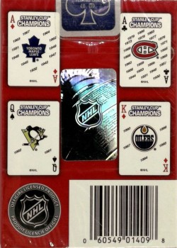 Nhl Hockey Stanley Cup Champions Red by NHL – tuck box back