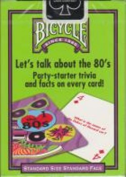 Party Starters 80S [Bicycle] by USPCC – tuck box back