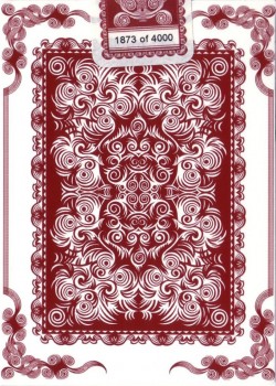 White Collar [Bicycle] by Collectable Playing Cards – tuck box back