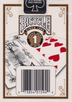 Limited Edition Series 1 (White) [Bicycle] 2008 V2 by USPCC – tuck box back