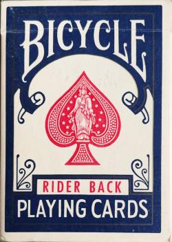 Bicycle Rider Back Blue - 1998 Thumbnail