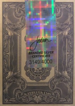 Federal 52 Silver Certificate [Bicycle] by Kings Wild Project – tuck box back