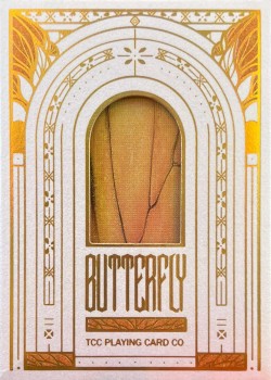 Amber Golden Morpho Gilded - Deck Front