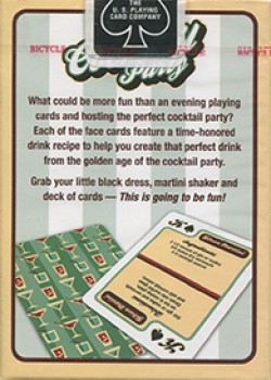 Cocktail Party [Bicycle] by USPCC – tuck box back