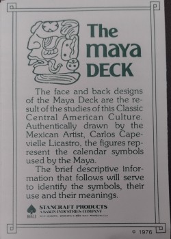 The Maya Deck - Orange by Stancraft Products – tuck box back