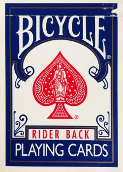 Bicycle Rider Back Blue - 1987 Thumbnail