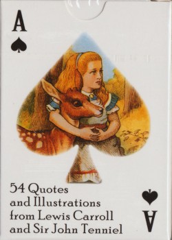 Alice In Wonderland (Blue Back) by Prospero Art – tuck box back