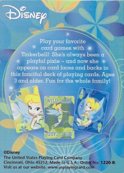 Tinkerbell by USPCC – tuck box back