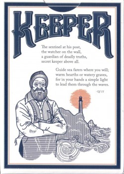 Keeper Blue by Ellusionist – tuck box back