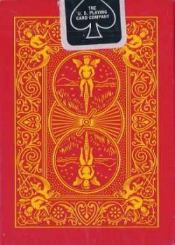 Red Dragon [Bicycle] by Magic Makers Inc. – tuck box back