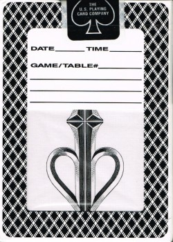 Split Spades Bee Black by David Blaine – tuck box back