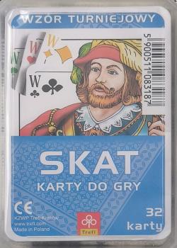 Skat (blue) - Deck Front