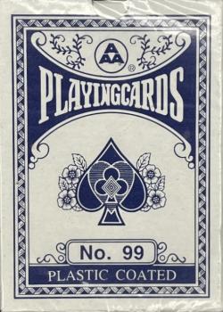 AAA Blue, No. 99, Plastic Coated Thumbnail