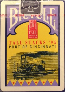 Tall Stacks '95 [Bicycle] by USPCC – tuck box back