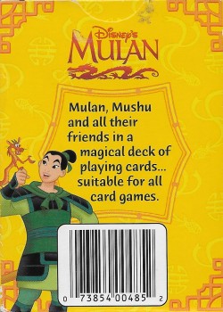 Mulan Mulan Back by USPCC – tuck box back
