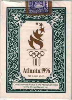 Olympics Atlanta 1996 Green [Bicycle] by Atlanta Committee for the Olympic Games – tuck box back