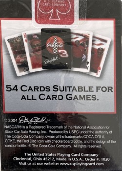 Coca-Cola Dale Earnhardt by Coca-Cola – tuck box back
