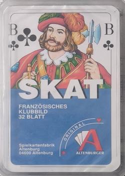 Skat (xlotto, xtoto lotteries) red - Deck Front