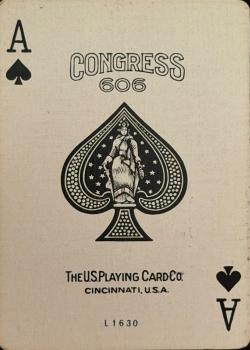 Congress 606 "On Leash" by USPCC – tuck box back