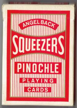 Squeezers Pinochle Playing Cards Angel Back Thumbnail