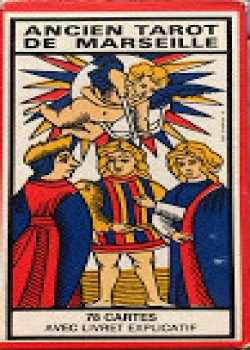 Tarot Of Marseilles by Grimaud – tuck box back