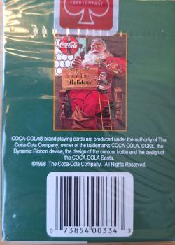 Coca-cola for  sparkling holidays by The Coca-Cola Company – tuck box back