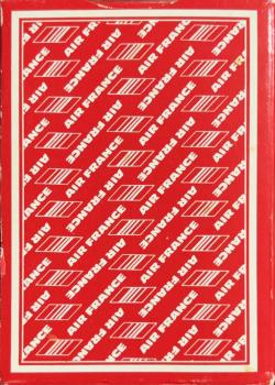 Air France (Red) by Éditions Dusserre – tuck box back