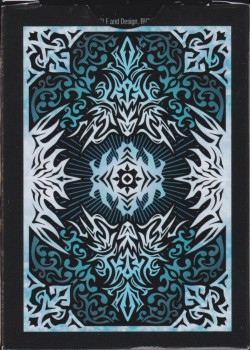 Ice [Bicycle] by Collectable Playing Cards – tuck box back