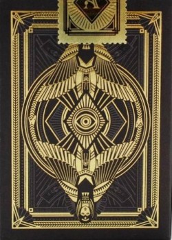 Anubis by Steve Minty Playing Cards – tuck box back