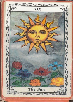 Hudes Tarot by US Games Systems – tuck box back