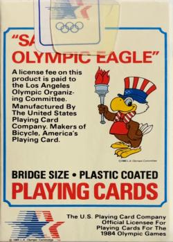 Sam The Olympic Eagle by Los Angeles Olympic Organizing Committee – tuck box back