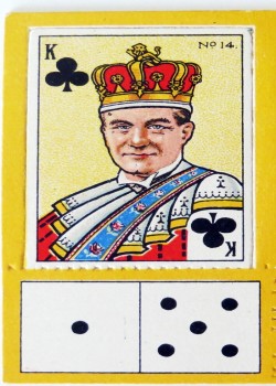 Carreras Cigarettes With Dominoes by CARREREAS lTD – tuck box back