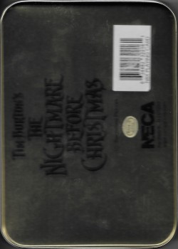 Nightmare Before Christmas Double by NECA – tuck box back
