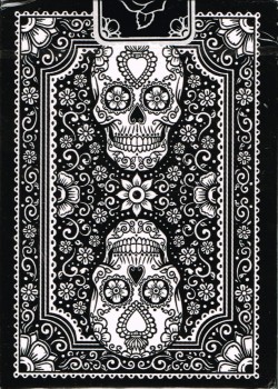 Dia De Los Muertos Black [Bicycle] Back Thumbnail