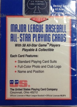 Baseball Major League All-Stars( 1990 ) by MLBPA – tuck box back