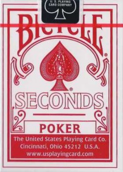 Seconds 808 Red [Bicycle] by USPCC – tuck box back