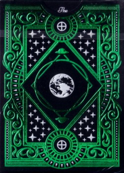 The Planets - Earth by Stellar Playing Cards/Vanda Playing Cards – tuck box back