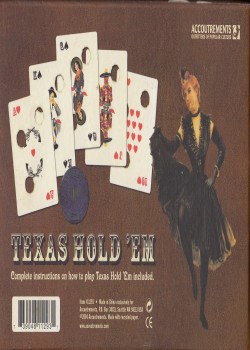 Texas Hold 'Em by Accoutrements – tuck box back