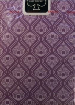 Peacock Purple [Bicycle] by Aloy Design Studios – tuck box back