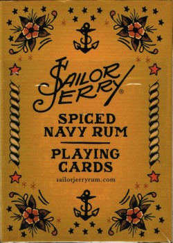 Sailor Jerry Spiced Navy Rum by Sailor Jerry – tuck box back