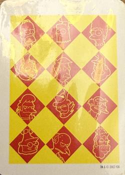 Duff Beer Deck - In Duff Beer Can by Twentieth Century Fox – tuck box back