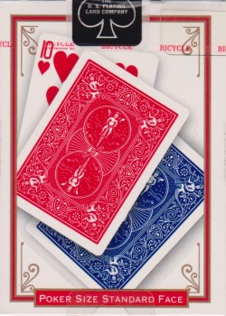 Standard Red [Bicycle] 2008 Set Ohio by USPCC – tuck box back