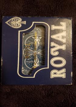 Royal 100% All-Plastic Playing Cards - Deck Front