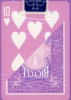 Fashion Purple Test Deck [Bicycle] back