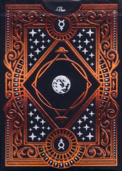 The Planets - Mercury by Stellar Playing Cards/Vanda Playing Cards – tuck box back