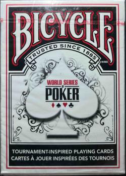 World Series of Poker black, 2016 [Bicycle] - Deck Front