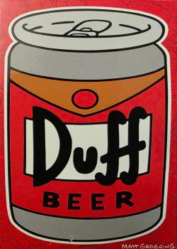 Duff Beer Shaped Deck Front Thumbnail Image