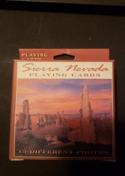 Sierra Nevada playing cards - Deck Front